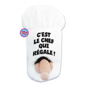 Toque de cuisinier Zizi - C'est le chef qui régale