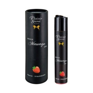 Huile de massage Plaisirs secrets - Fraise