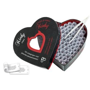 Jeu de couple Corps à Cœur Kinky avec 100 défis érotiques pour explorer ses fantasmes en duo.
