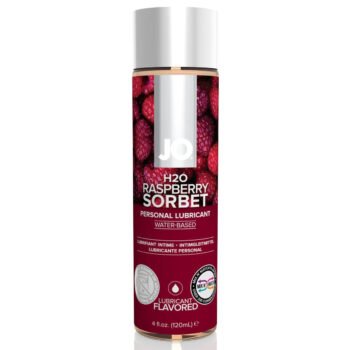 Lubrifiant comestible framboise à base d’eau pour sexe oral et plaisir intime – Sexity