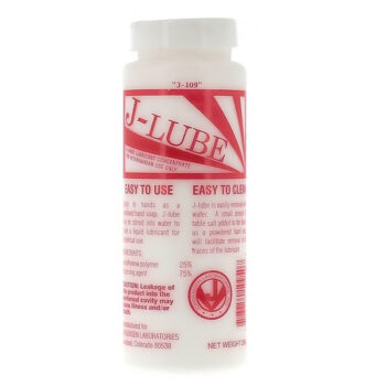 Lubrifiant en poudre J-Lube à diluer – Fisting & pénétrations extrêmes – Sexity