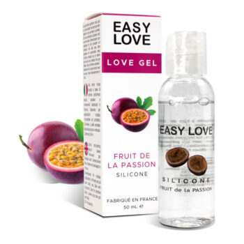 Lubrifiant silicone fruit de la passion Easy Love 100 ml pour massage sensuel – Sexity