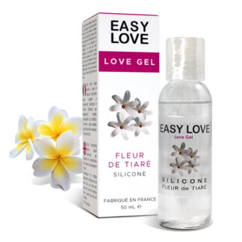 Lubrifiant silicone fleur de tiaré Easy Love 100 ml massage et rapport intime – Sexity