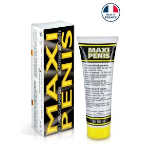 Crème développante Maxi Pénis, volume renforcé et fabrication française.