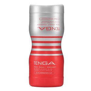 Masturbateur Tenga Dual Sensation avec deux orifices stimulants