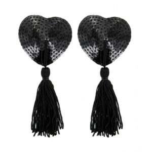 Nippies Coeur + Pompon - Noir