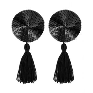 Nippies Rond + Pompon - Noir