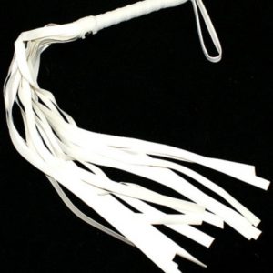 Fouet en PVC - Blanc