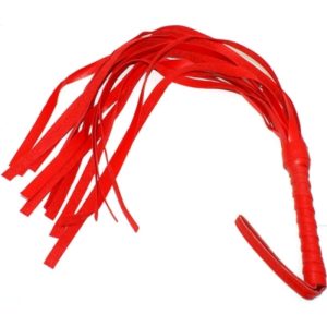 Fouet en PVC - Rouge