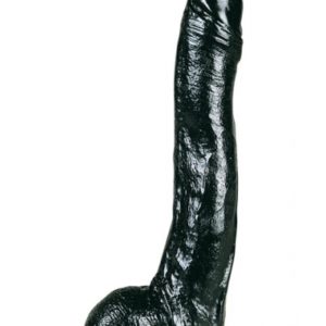 Gode réaliste All Black 29 cm - AB15