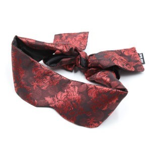 Bandeau avec broderies - Rouge