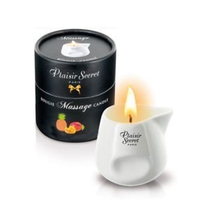 Bougie massage Plaisir Secret - Fruits exotiques