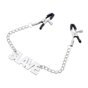 Pinces à seins avec pendentif SLAVE