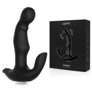 Stimulateur de prostate vibrant et rotatif Charles