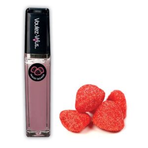 Gloss pour fellation effet chaud froid - Fraise tagada