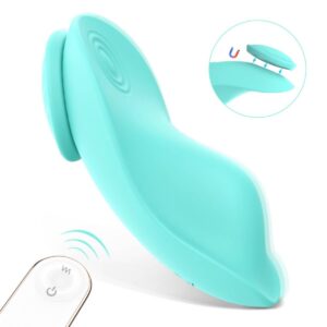 Stimulateur vibrant  USB pour culotte - Turquoise