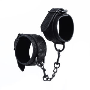 Menottes avec broderies noires 252400194