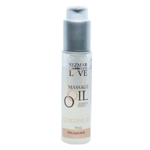 Huile massage comestible 100% naturelle 50 ml - Coco