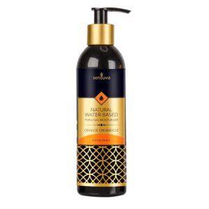 Lubrifiant comestible Sensuva 240 ml - Orange