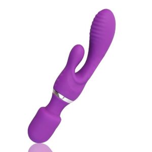 Triple Magic Wand & Rabbit - Violet