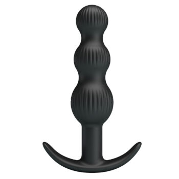 Chaîne anale vibrante Sidney, silicone doux, perles progressives, moteur silencieux, 10 modes, base sécurisée