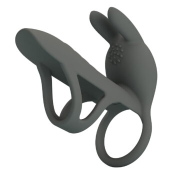 Master Ring Matty, double anneau, 7 vibrations, gaine pénienne et stimulateur clitoridien en silicone, rechargeable, plaisir partagé
