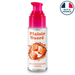 Huile de massage comestible caramel – Plaisir Sucré – Sexity