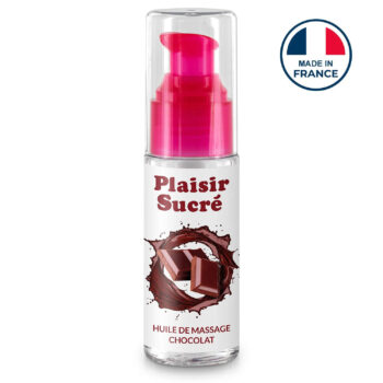 Huile de massage comestible au chocolat Plaisir Sucré – Sexity
