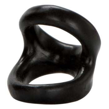 Anneau sexuel Colt TPR double pénis et testicules – cockring confortable pour endurance – Sexity