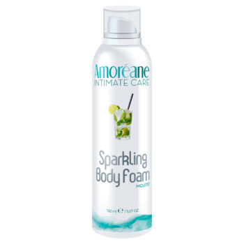 Mousse de massage crépitante au parfum Mojito – Amoreane – Sexity