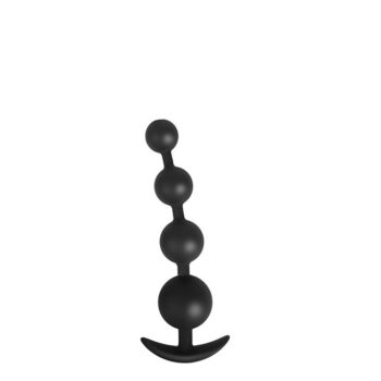 Chaîne anale silicone 18 cm 4 boules plaisir intense