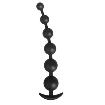 Chaîne anale silicone 33 cm boules progressives orgasmes puissants