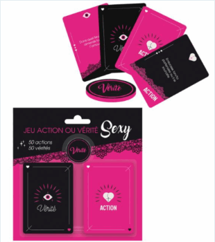 jeu action verite coquin cartes vue face