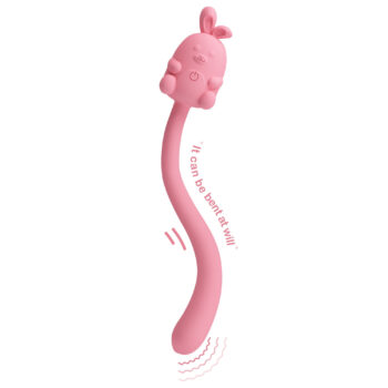 mini vibromasseur cute bunny silicone flexible